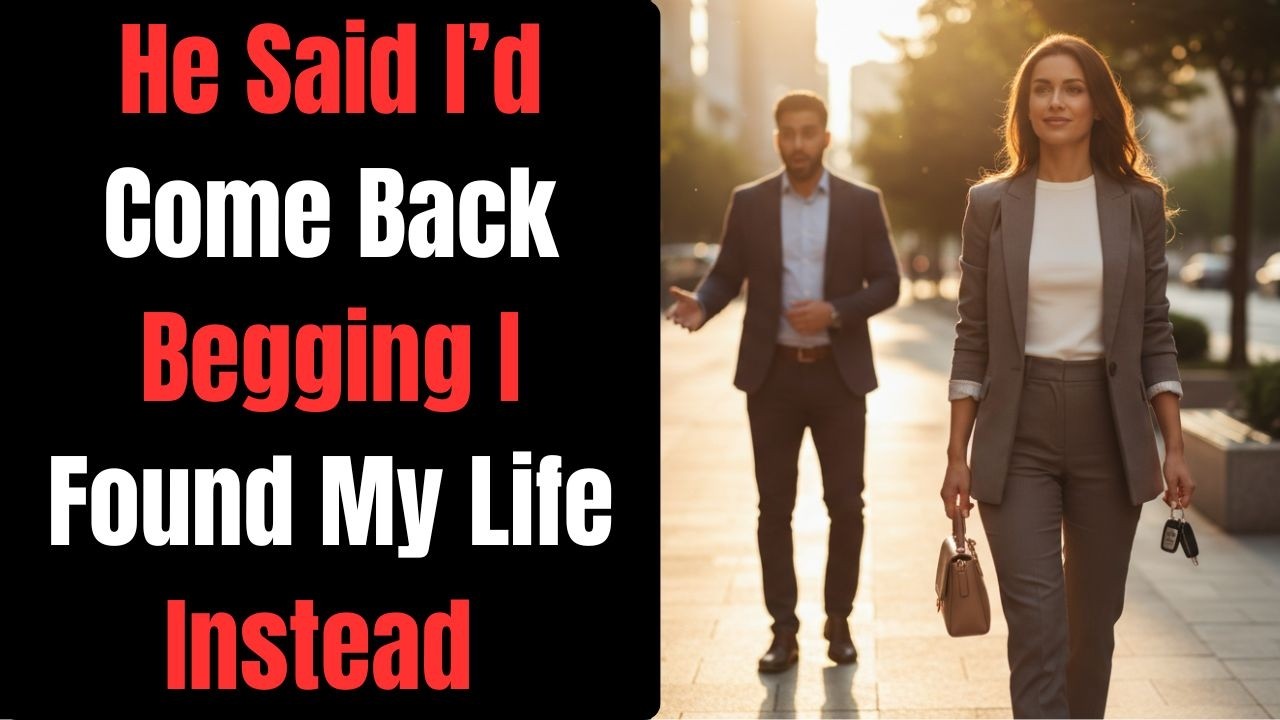 He Said I’d Come Back Begging I Found My Life Instead | Reddit Stories