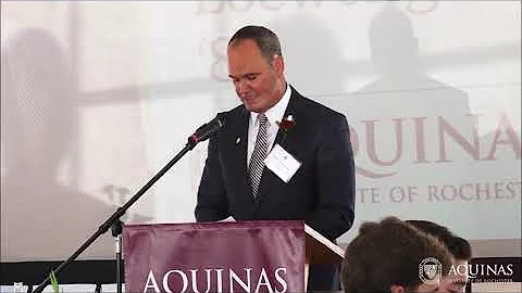 THOMAS R  LOEWENGUTH 83 Aquinas Hall of Fame Class...
