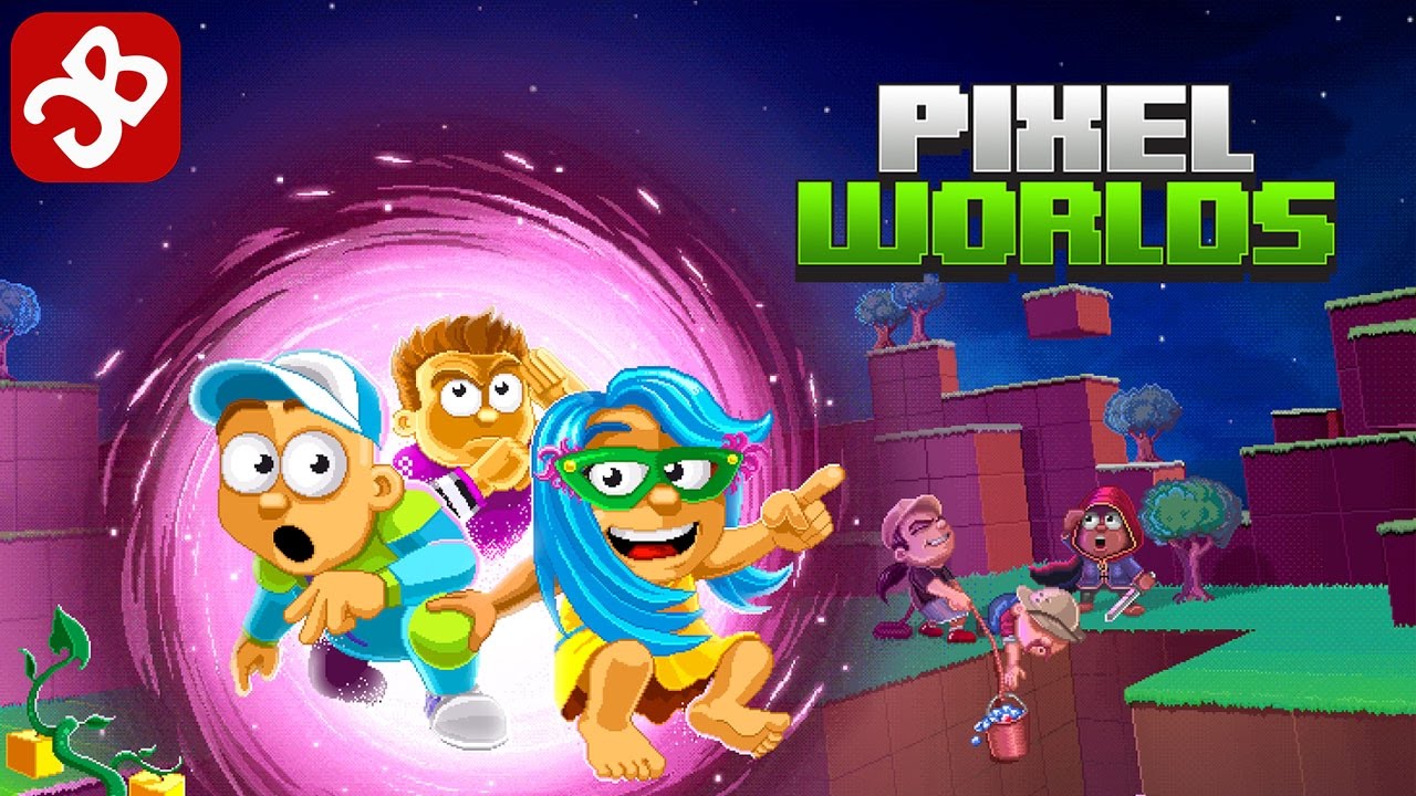 Pixel Worlds (By Kukouri) - iOS/Android - Gameplay Video
