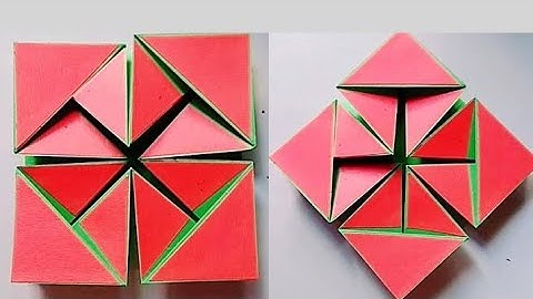 Napkin fold card/Napkin fold card tutorial/how to make napkin fold card/card idea for scrapbook