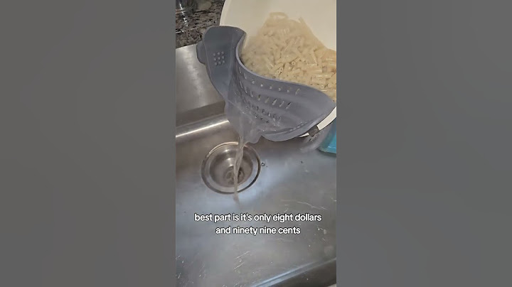 The Best Clip-On Pasta Strainer You Need!
