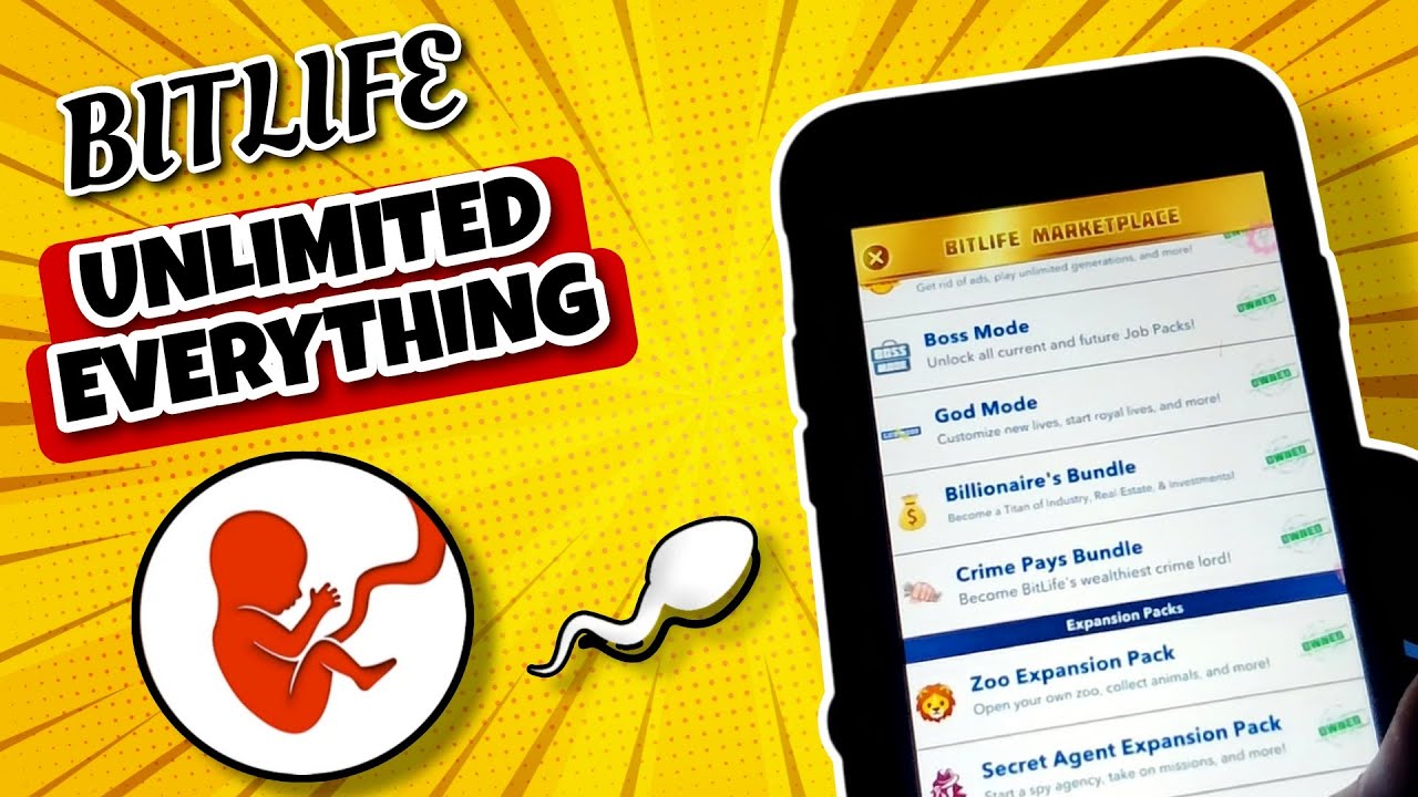 Bitlife Hack/MOD APK iOS & Android - How to Get Bitlife Free Bitizen and God Mode 2025