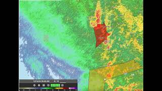 San Francisco tornado warning radar 2024-12-14
