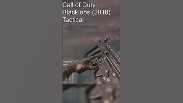 Mp5k Reload Comparison (Call of Duty vs Battlefield) #shorts