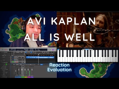 Music Teacher Reacts Evaluates | Avi Kaplan - All Is Well (Live at Sunset Sound)