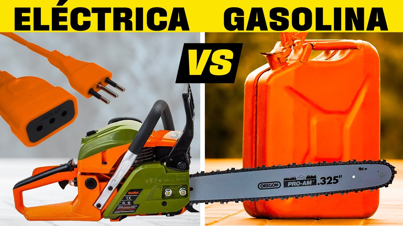 Motosierra eléctrica vs. a gasolina I Lo Mejor 