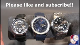Three Watch Collection Suggestion, all GMTs - IWC, Breitling, Montblanc!