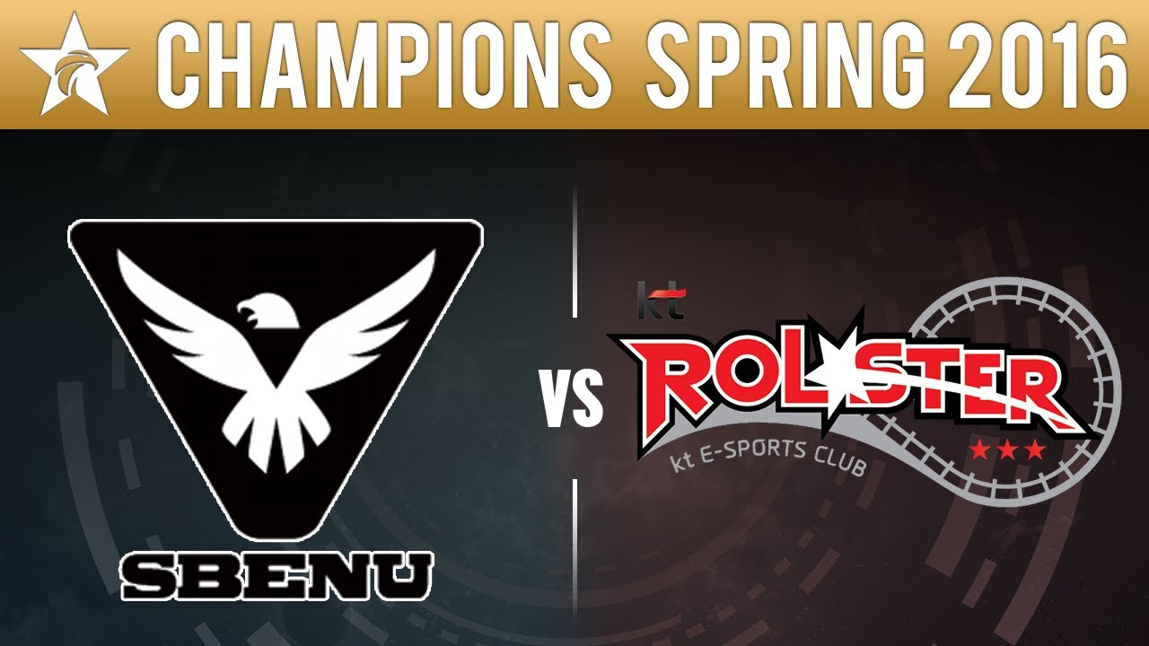 SBENU Sonicboom vs KT Rolster - League Of Legends S6 LCK Spring 2016 Game 1