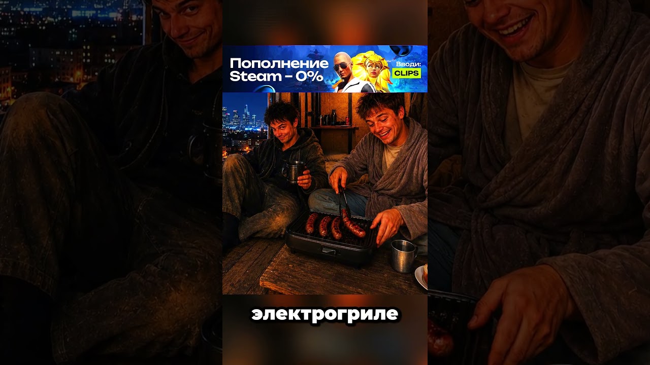 Сделали дом из огромного баннера!