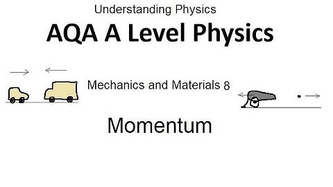 AQA A Level Physics: Momentum