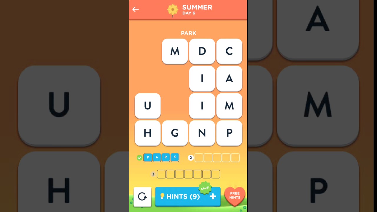 Wordbrain 2 Summer Challenge Day 6 Wordbrain 2 Answers YouTube