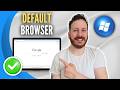 How To Make Google Chrome Default Browser In Windows 11