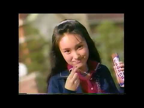 ネッスル クランチ　千葉麗子　懐かCM　1993年11月　Nestle CRUNCH　チバレイ