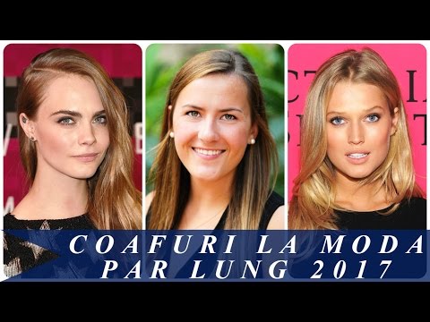 Coafuri La Moda Par Lung 2017 Youtube