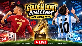 ⚽ Ronaldo vs Messi LIVE — The Ultimate Golden Boot Challenge! 👑🔥 Who Scores More? screenshot 4