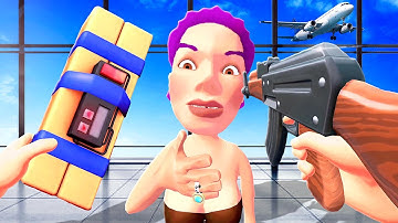 Becoming an AIRPORT Security Guard - I Am Security VR (New Update)