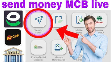 How to transfer money MCB live app to other bank | MCB funds transfer | MCB app to Jazz easy paisa