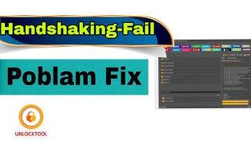Fix Handshaking Failed Error | Unlock Tool