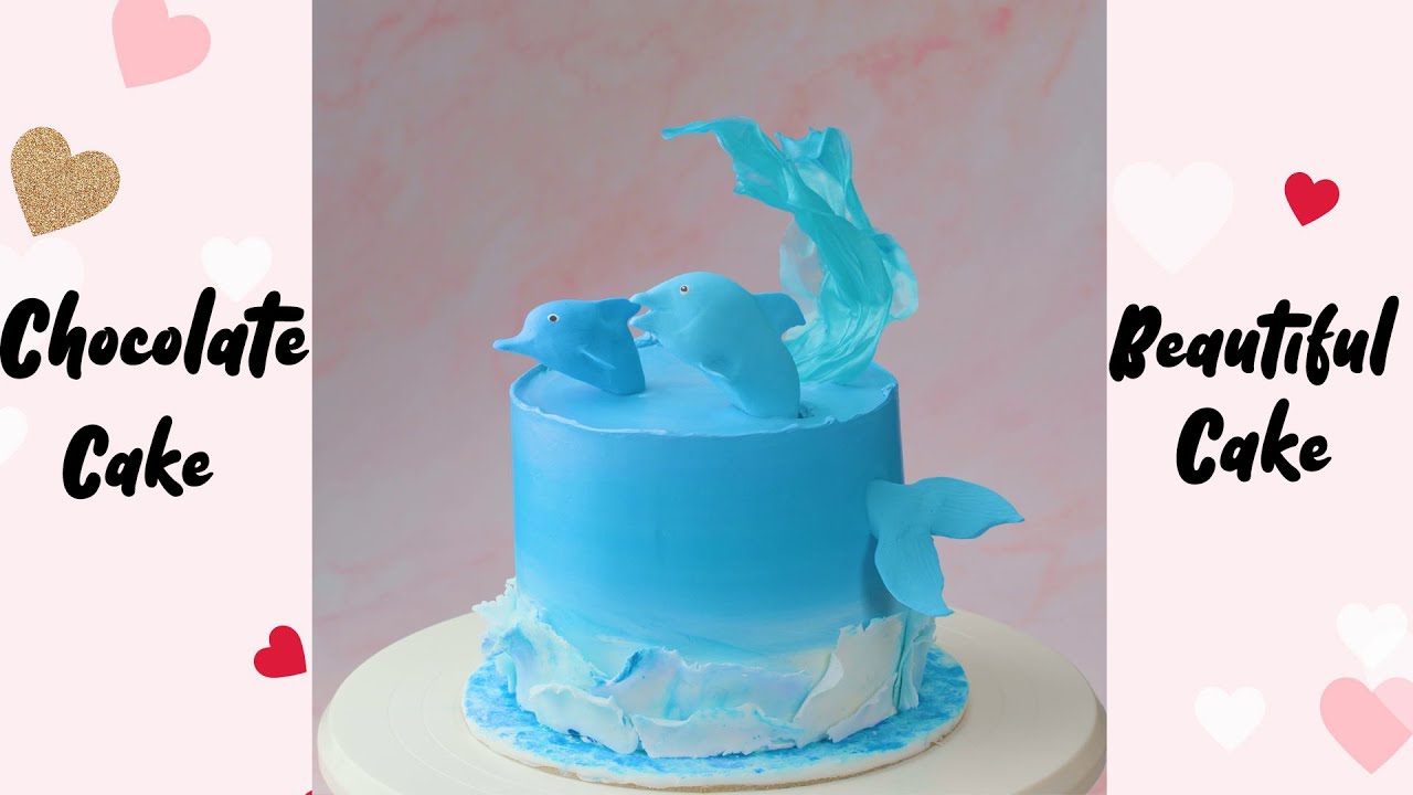 Special Cake Decorating Ideas | Cute Dolphin Cake 