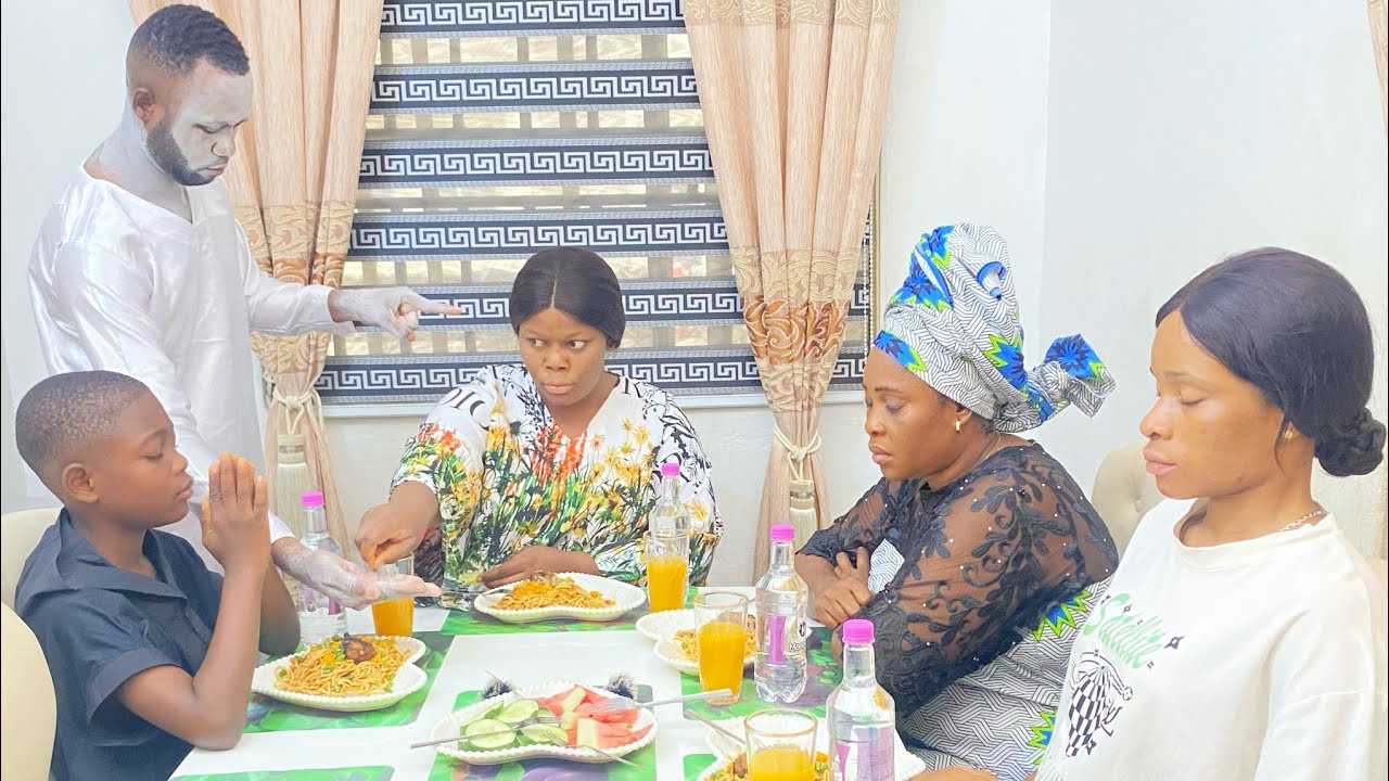 GHOST FATHER WAGE THE POISON THE EVIL STEPMOTHER ADDED FOR HIS SON'S FOOD AND THIS HAPPENED 😭😭