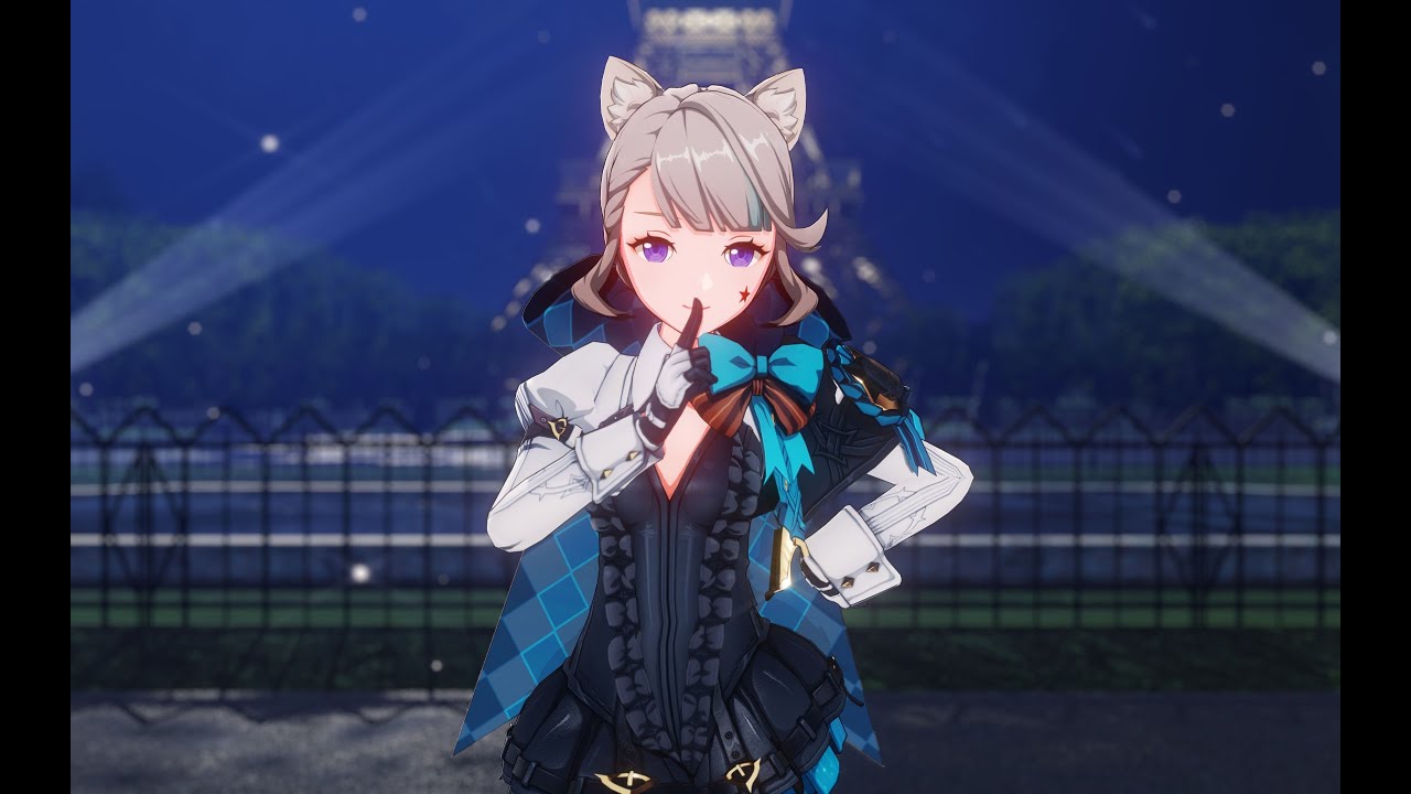 【Genshin Impact MMD／4K／60FPS】Lynette【Bunny Style】