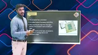 Gohar Computer Science 6|Unit 2|Lec 6|Working of a Computer System