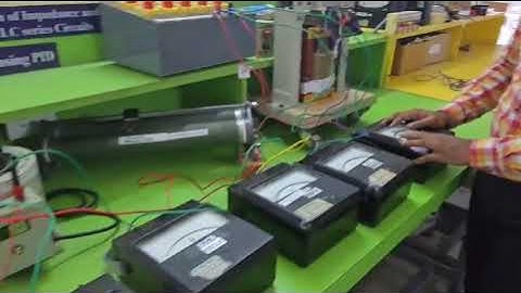 5  RLC Calculations and Verification of Impedance and Current of RLC series