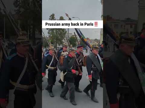 Prussian army back in Paris again‼️