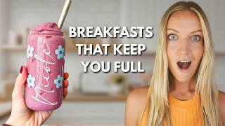 5 High Protein Breakfast Ideas I Make Every Week (Quick & Easy)