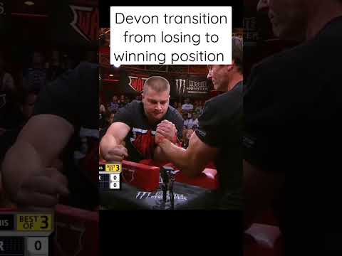 Devon Larrat - technique King #armwrestling #devonlarrat #johnbrzenk #mattmask #shorts #who