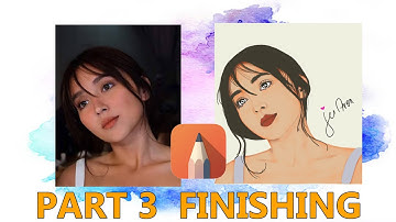 Vexel Art (Blending) - Autodesk Sketchbook ver. 5.2.2 | PART 3