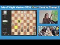 Isle of Wight Masters | Round 8 commentary by @rachangel &amp; @relaxrobby