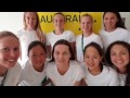 Surprise Video Message from Australia&#39;s Synchronised Swimmers