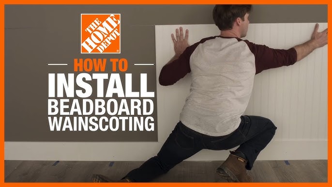 How To Install Beadboard In A Small Bathroom