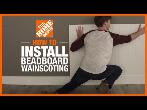 How to Install Beadboard Wainscoting, Wall Ideas & Projects