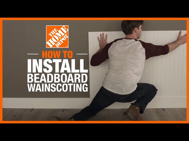 How to Install Beadboard Wainscoting, Wall Ideas & Projects