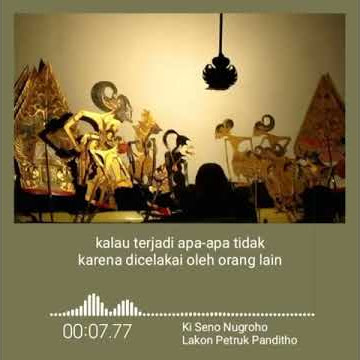 #wayang#ki_seno Story' wa  pituture urep neng alam dunyo