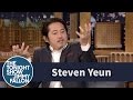 Steven Yeun Reveals How He Stayed Mum on His Walking Dead Fate