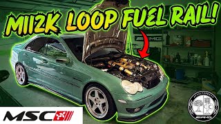 C32 AMG Gets Moscow Supercharge Treatment: Looped Fuel Rail Install