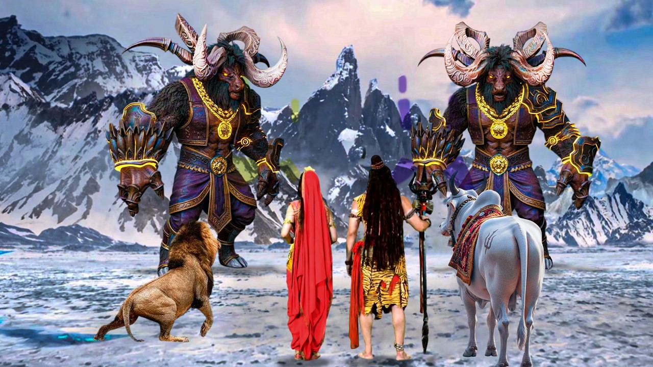 जब साँड़ जैसे दिखने वाले दो खतरनाक राक्षस आए कैलाश पर्वत पर कब्ज़ा करने | Vighnaharta Ganesh