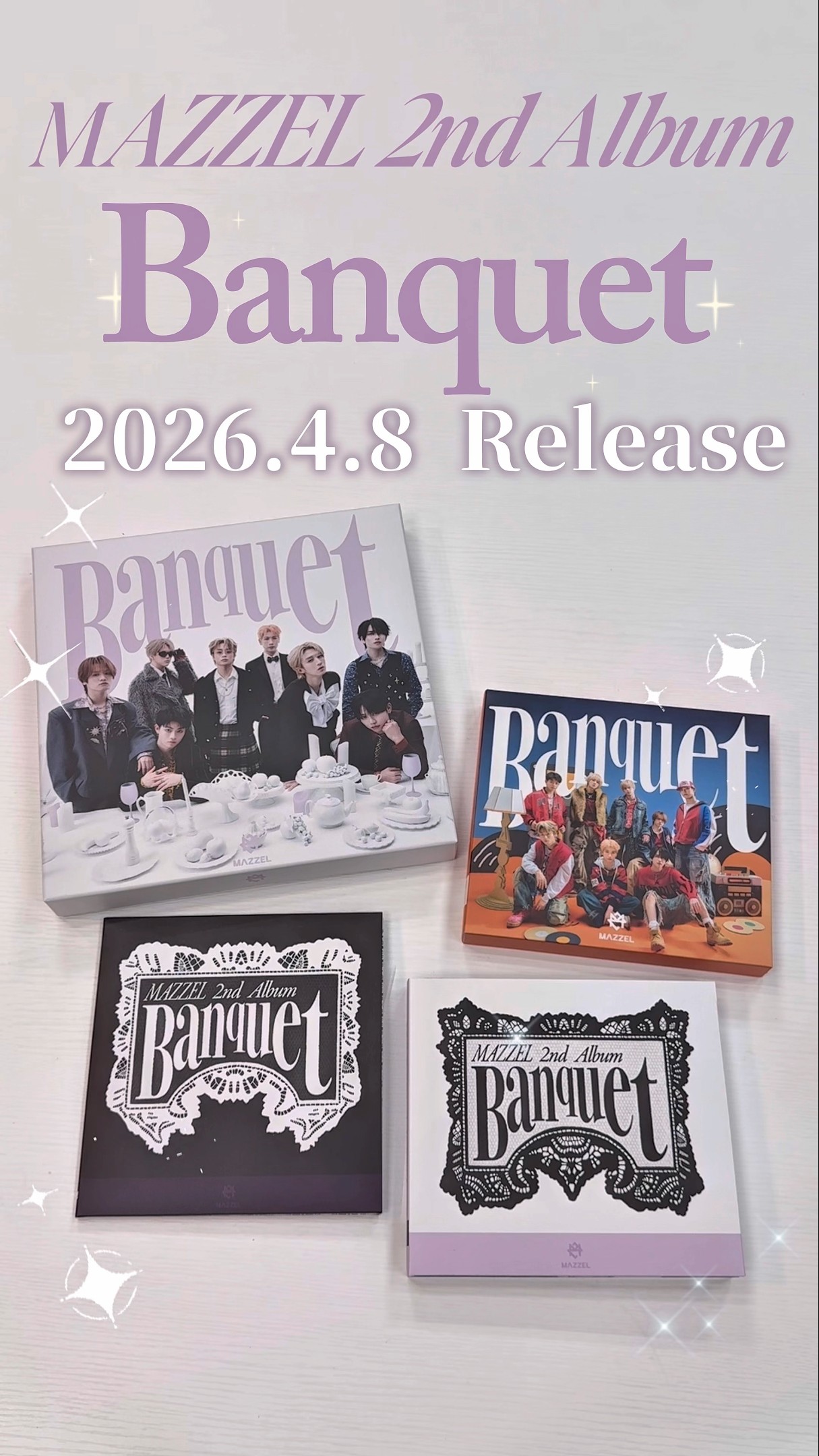 MAZZEL 2nd Album「Banquet」Unboxing📦 - YouTube