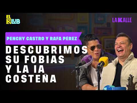 RAFA PÉREZ y PENCHY CASTRO REVELAN los SECRETOS de "LAS MARIPOSAS": SUS FOBIAS Y LA IA