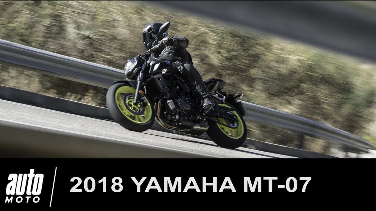 Cadeau Moto Modèle Moto 1:18 2018 MT-07 MT07 - Moto Moulée Sous Pression Statique Pour Collection Et Décoration