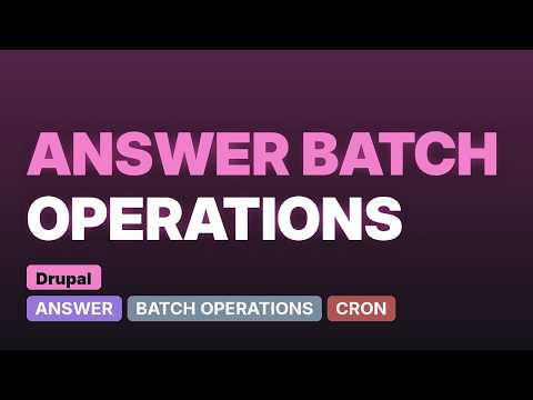 Drupal: Run Batch process every 1 hour