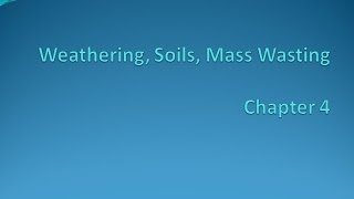 ESC1000   Earth Science Chapter 4