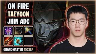 Taeyoonโs Jhin Converts 11 Kills into a Triple Kill