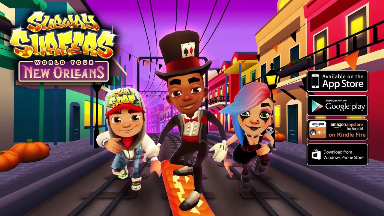 Subway Surfers all trailers 2014