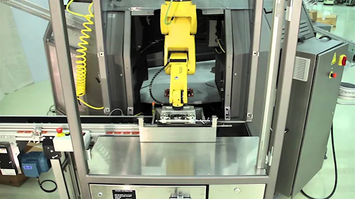 LR Mate 200iC Robots Load & Unload a Cosmetics Sealing Machine -- Courtesy of Clear Automation
