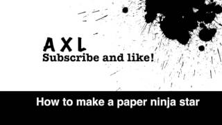 How to make a paper ninja star!(part 1) screenshot 5