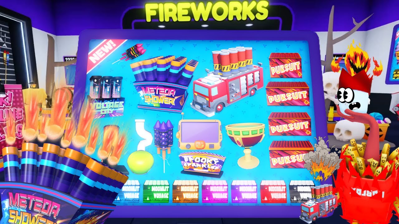 🥳 Fireworks Playground New Update 2025
